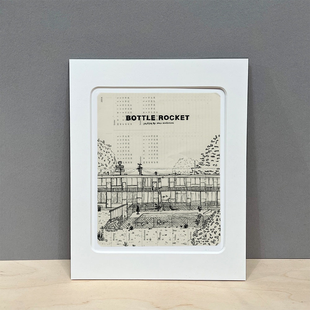 Bottle Rocket Print The Southbank Art Company Bottle Rocket Print The Southbank Art Company