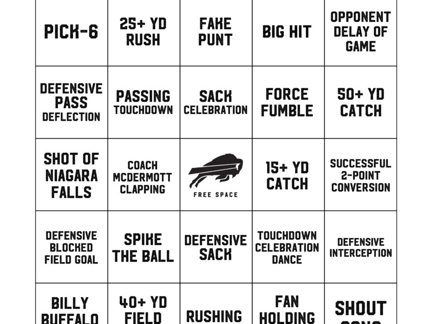 Buffalo Bills Mini Mafia Activity Page Buffalo Bills