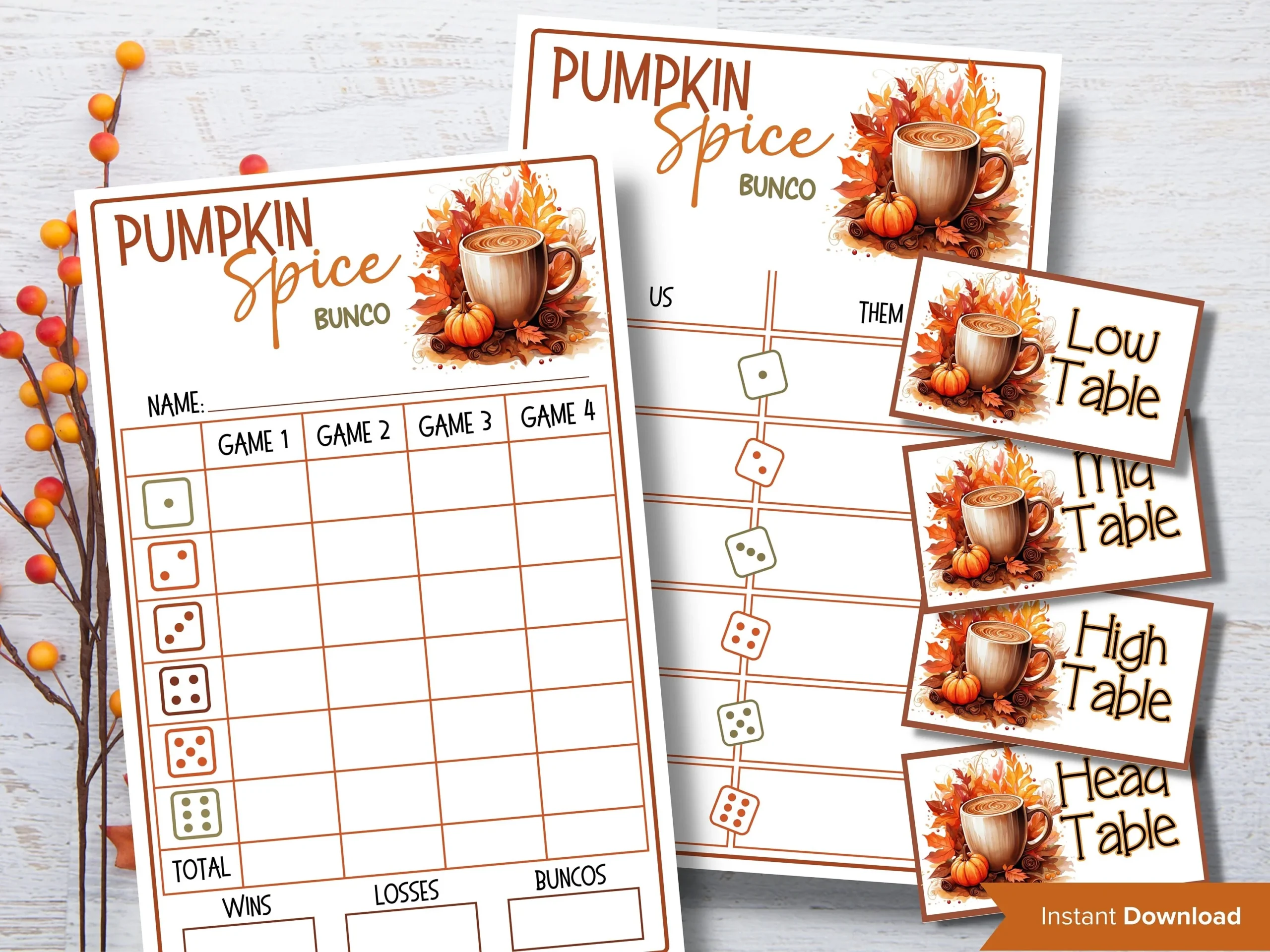 Bunco Score Cards I Thanksgiving Printable Bunco Cards I Bunco Score Sheet I Bunco Tally Sheet I Fall Bunco Card I November Bunco I TH01 The Hustling Cat Lady Bunco Score Cards I Thanksgiving Printable Bunco Cards I Bunco Score Sheet I Bunco Tally Sheet I Fall Bunco Card I November Bunco I TH01 The Hustling Cat Lady