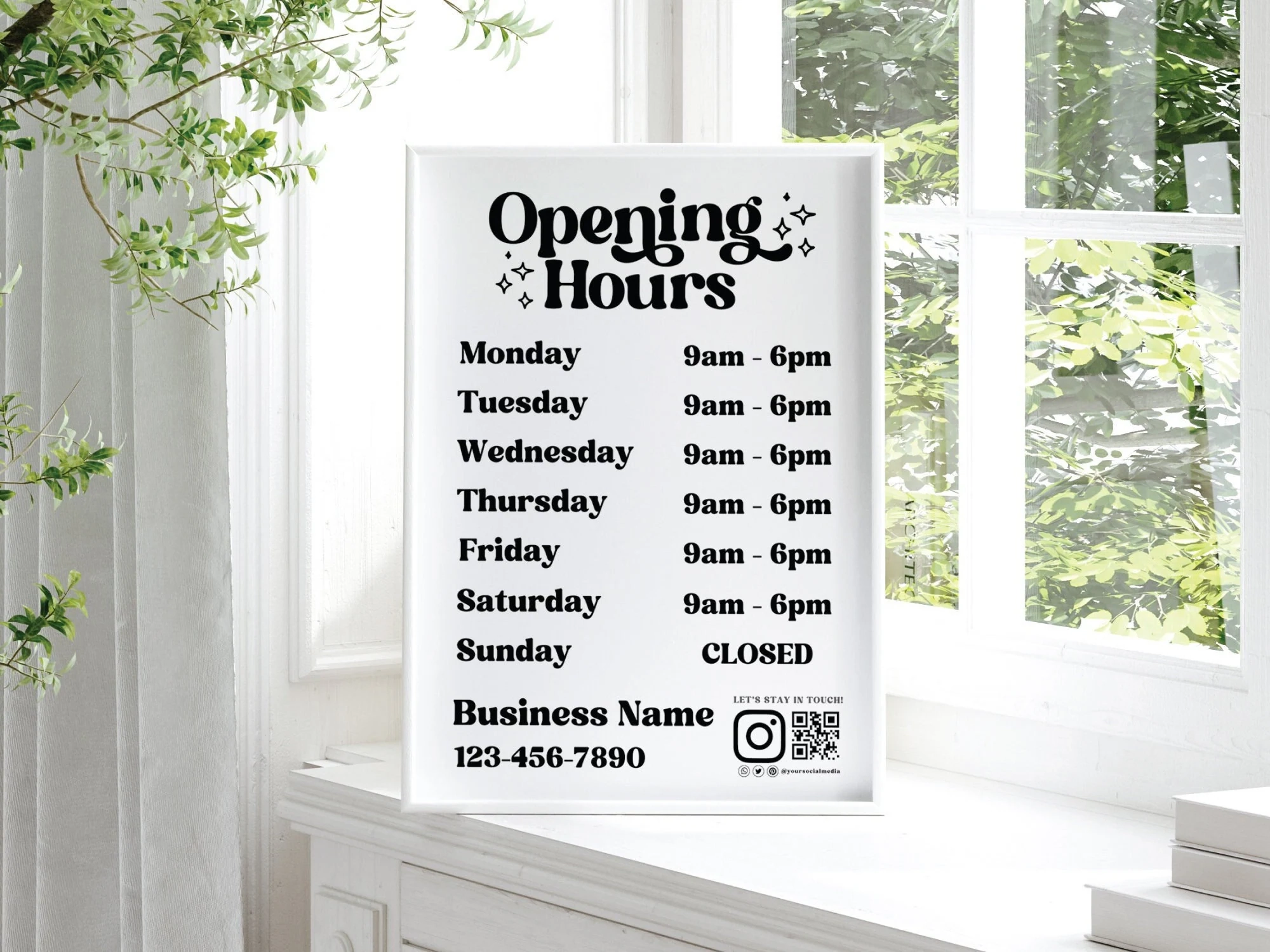 Business Hours Sign Editable Printable Template Store Hours Sign Business Hours Sign Editable Printable Template Store Hours Sign