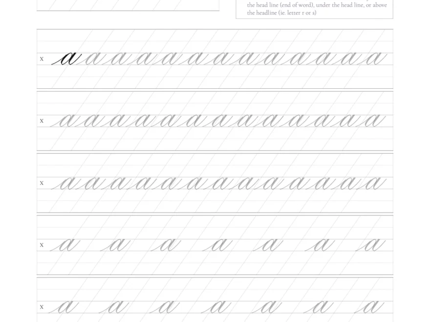 Calligraphy Worksheets And Other Resources Lilac Script