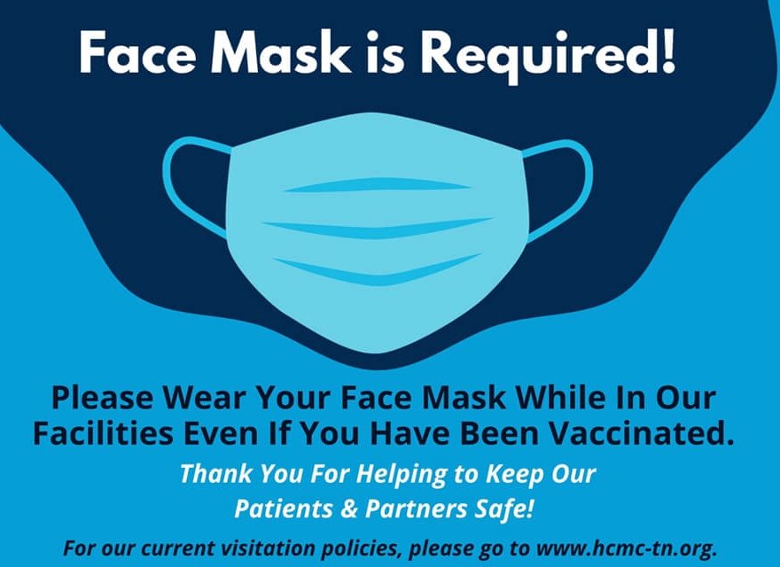 CDC Clarifies Masking In Healthcare Settings HCMC Still