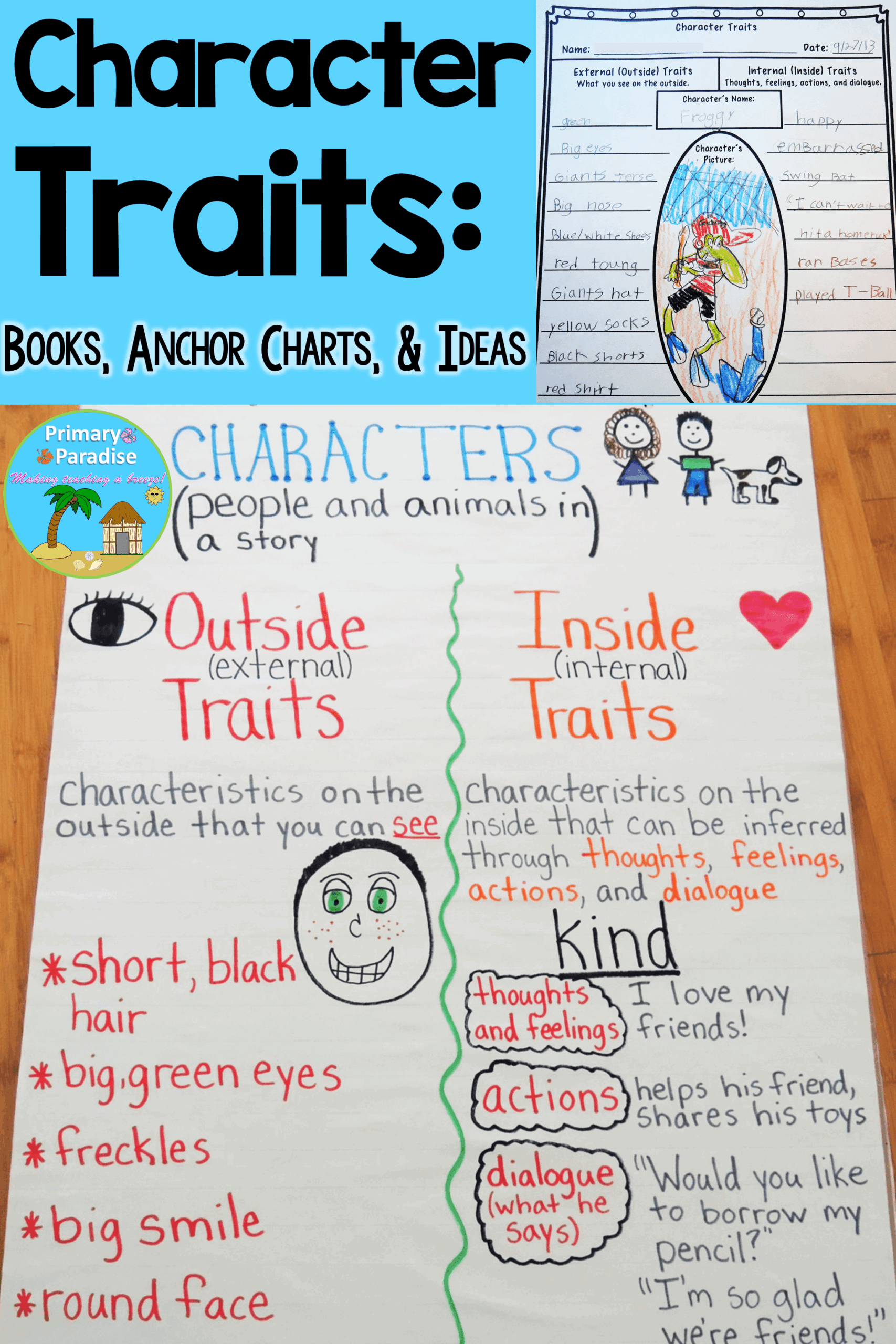 Printable Character Charts For Books Printable Character Charts For Books