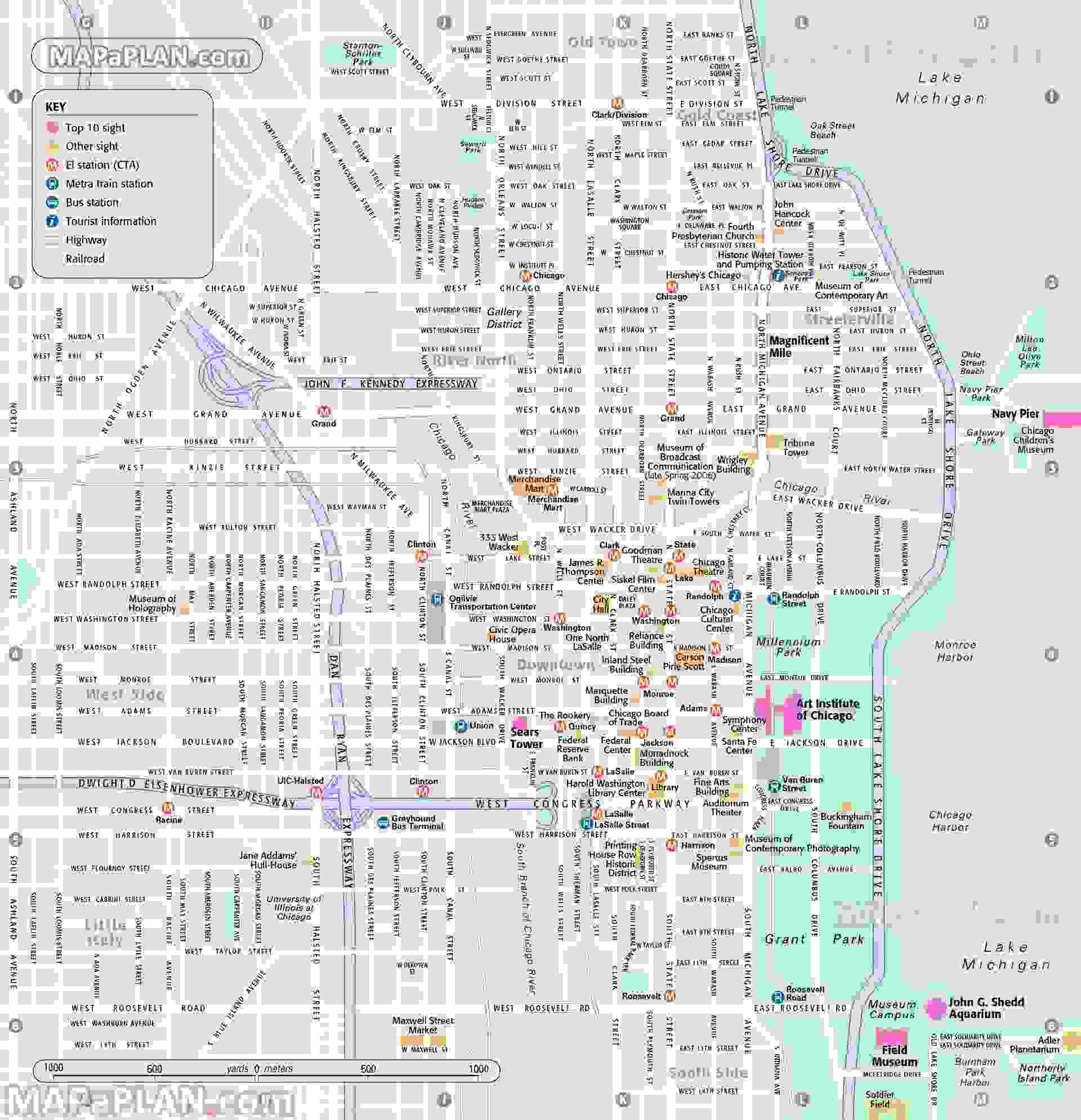 Top 10 Chicago Travel Guide Printable Top 10 Chicago Travel Guide Printable