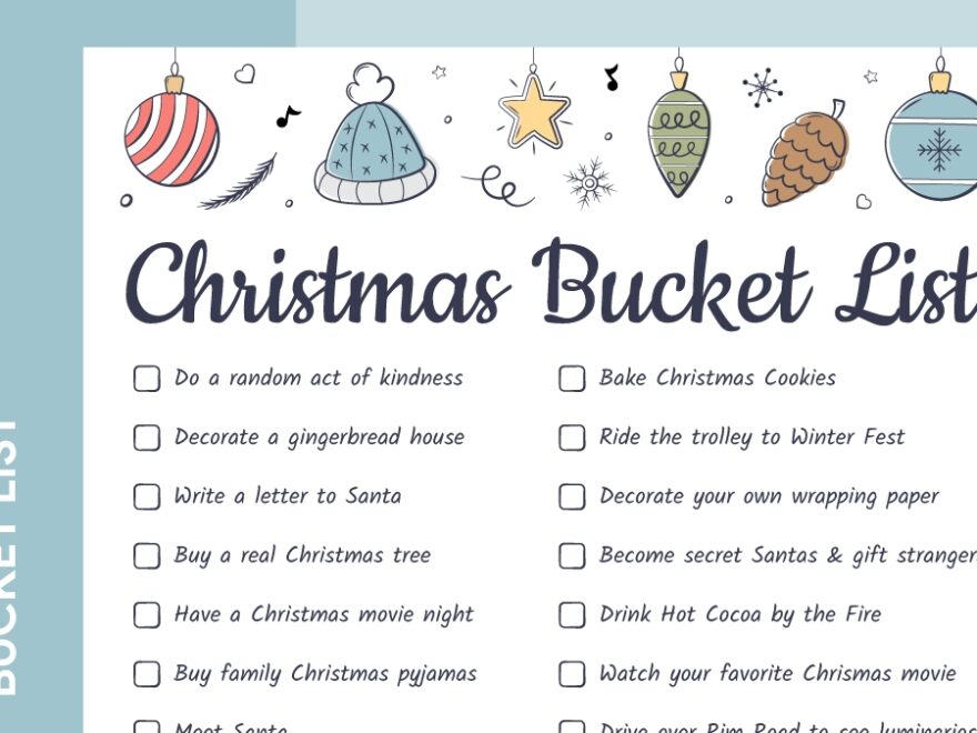 Christmas Bucket List Free Google Docs Template Gdoc io