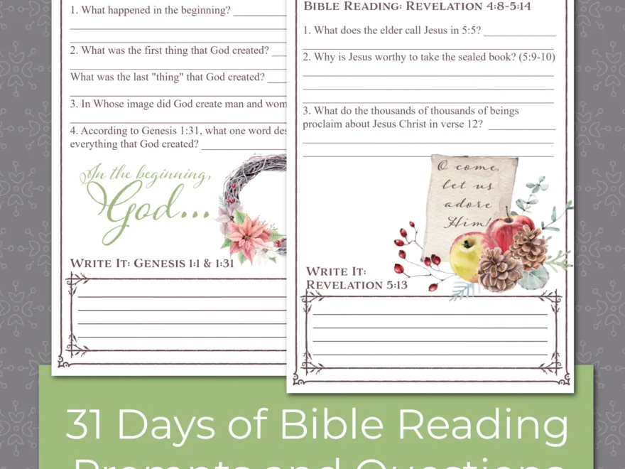 Christmas Meditations Women s Bible Study Instant Download Kids