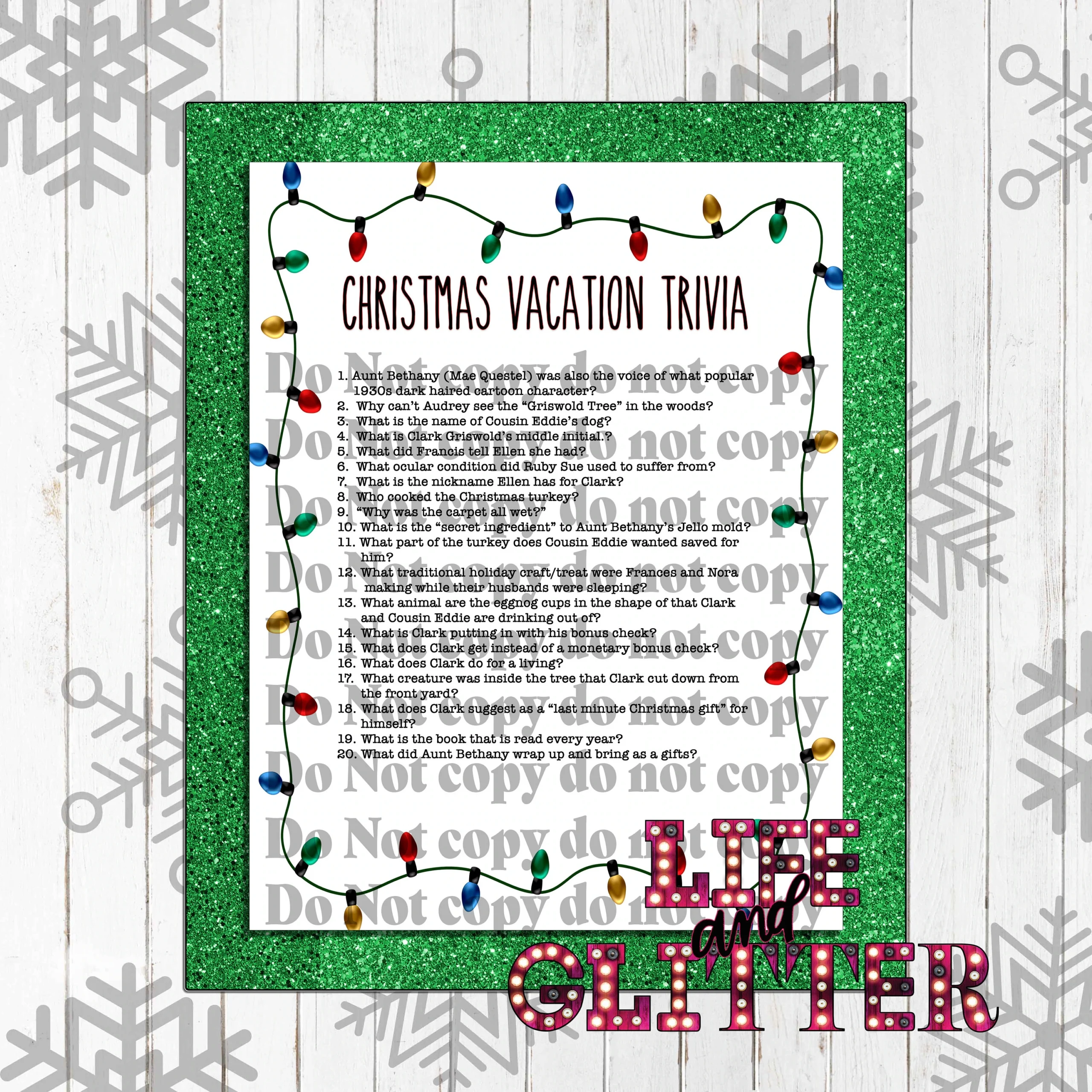 Christmas Vacation Trivia Game National Lampoon s Christmas Vacation Christmas Trivia Party Game Ugly Christmas Sweater Party Game Christmas Vacation Trivia Game National Lampoon s Christmas Vacation Christmas Trivia Party Game Ugly Christmas Sweater Party Game