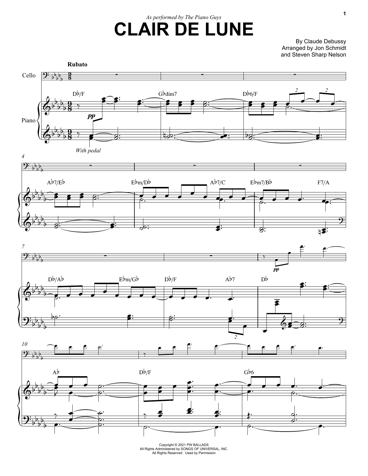 Clair De Lune Sheet Music Transposable Sheet Music Download amp Print Clair De Lune Sheet Music Transposable Sheet Music Download amp Print