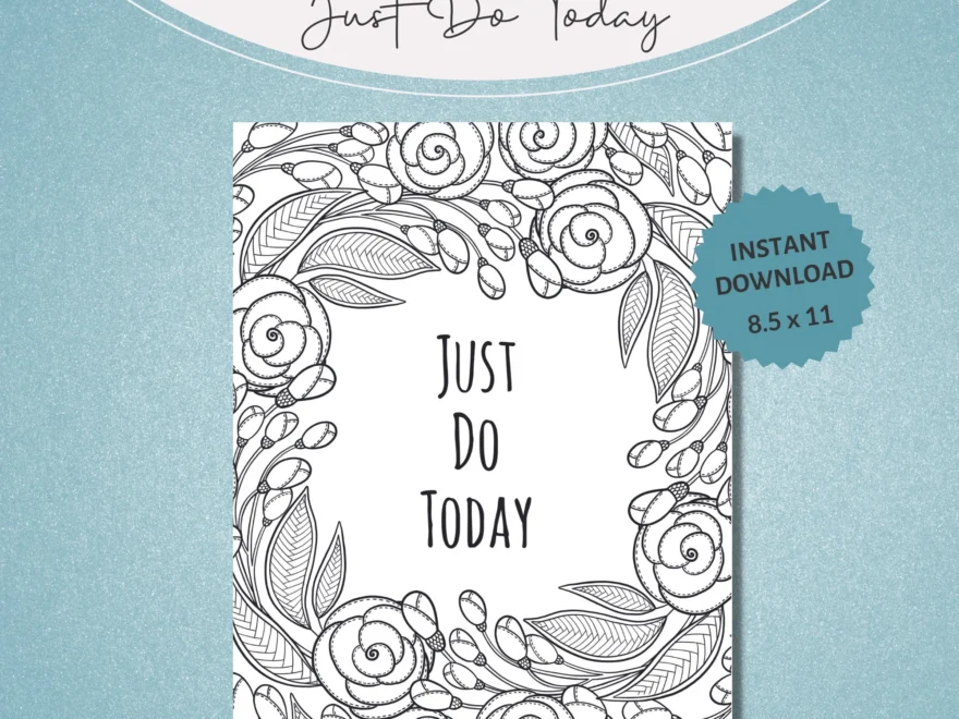 Coloring Page Color Me Calm Series Adult And Teen Coloring Pages