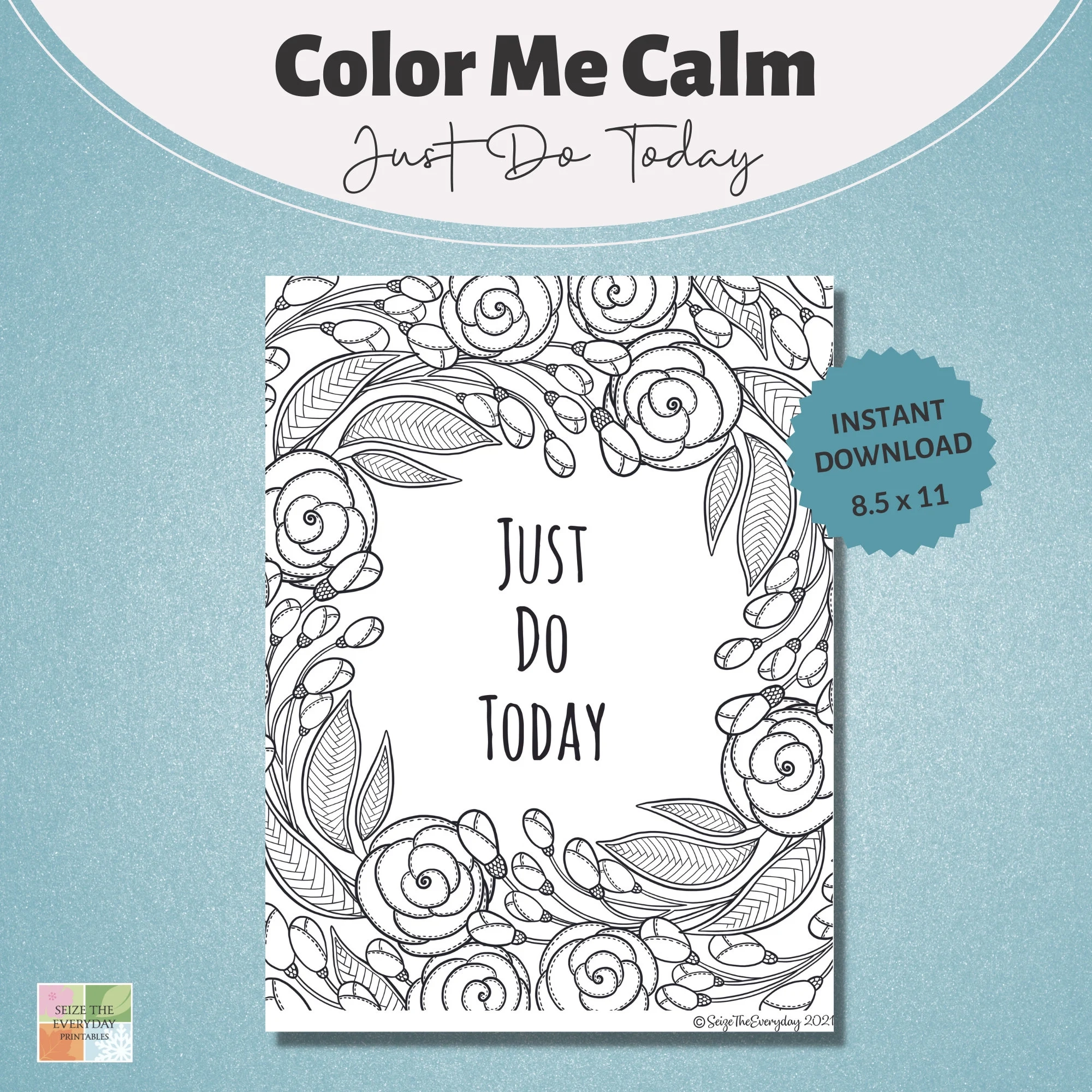 Coloring Page Color Me Calm Series Adult And Teen Coloring Pages Coloring Page Color Me Calm Series Adult And Teen Coloring Pages
