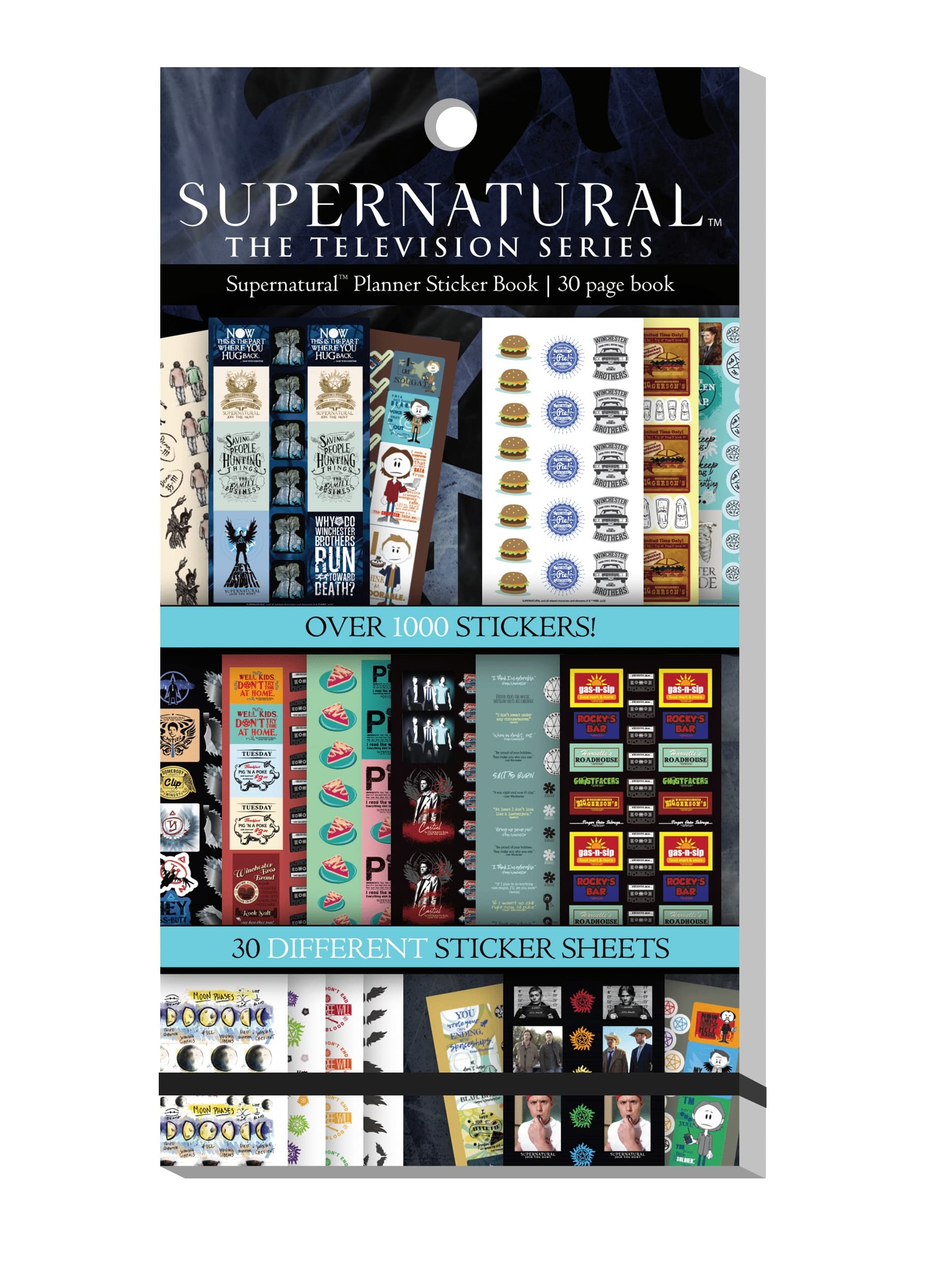 Free Supernatural Printable Mini Planner Pages
