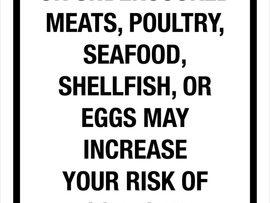 Consuming Raw Or Undercooked Meats May Increase Risk Of