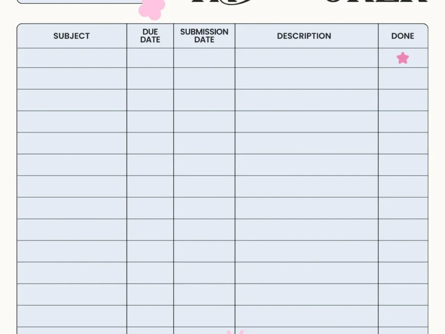 Customize 542 Student Planner Templates Online Canva