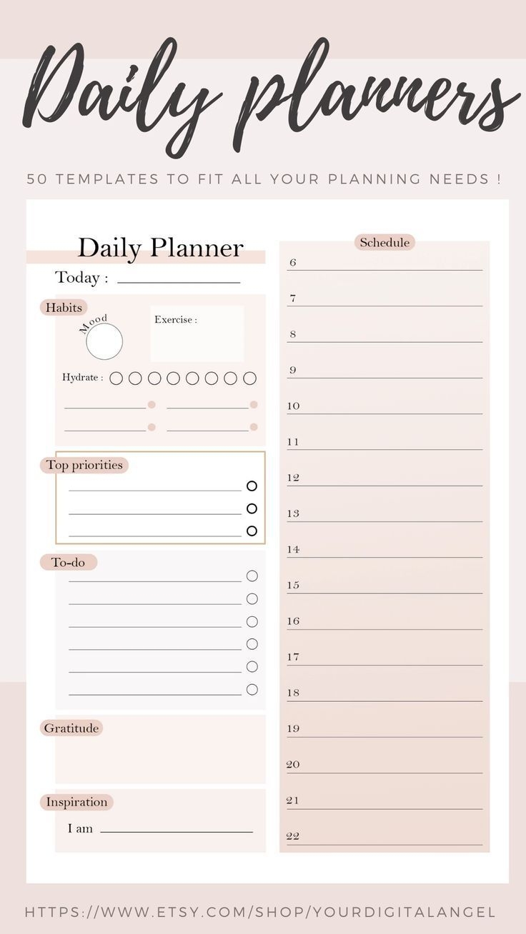 Pinterest Free Planner Printables Pinterest Free Planner Printables