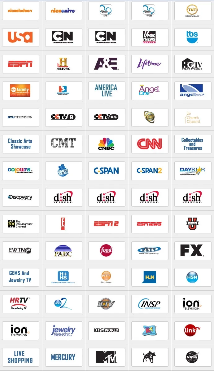 Printable Dish Network Channel Guide