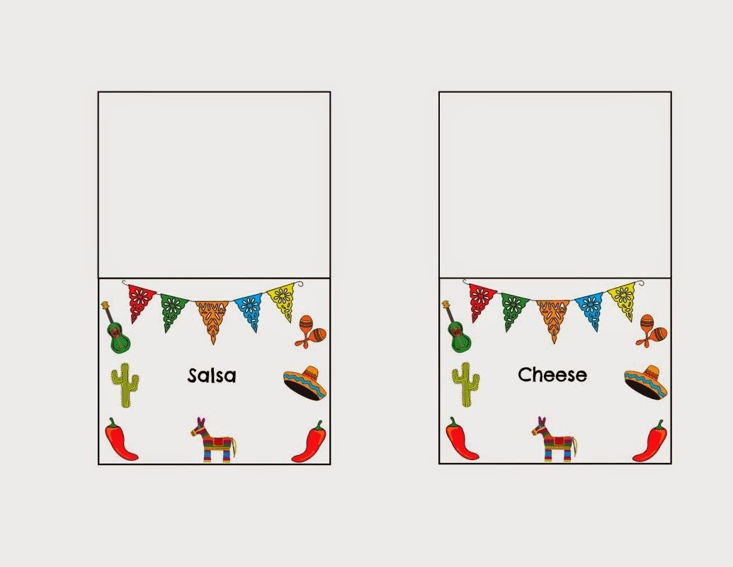 DIY Taco Bar Party Table Tents Free Printables Worksheets Library DIY Taco Bar Party Table Tents Free Printables Worksheets Library