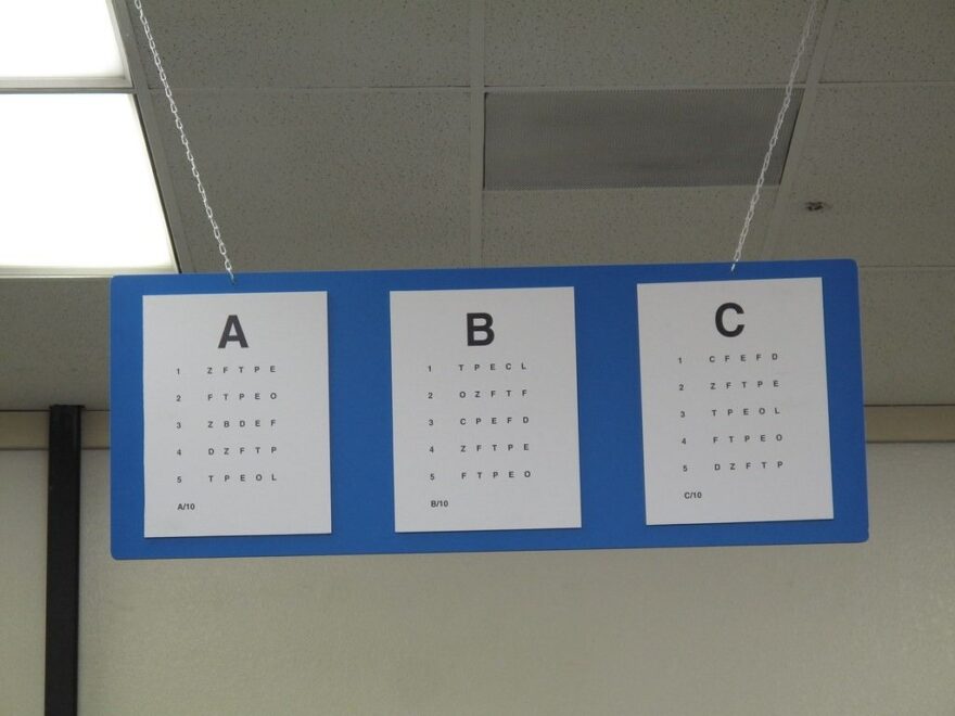 DMV Eye Charts 105 365