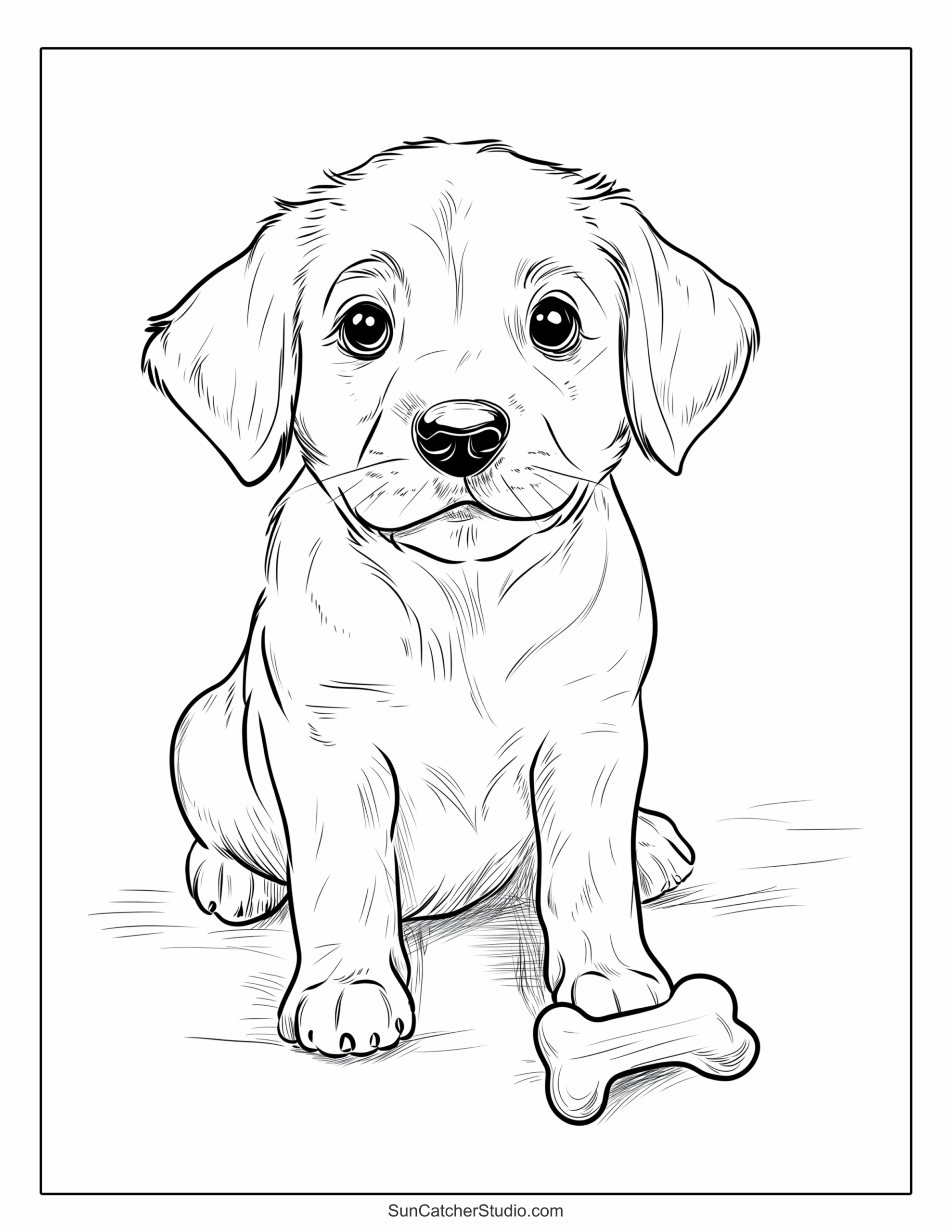 Dog And Puppy Coloring Pages And Coloring Sheets Free Printables Dog And Puppy Coloring Pages And Coloring Sheets Free Printables