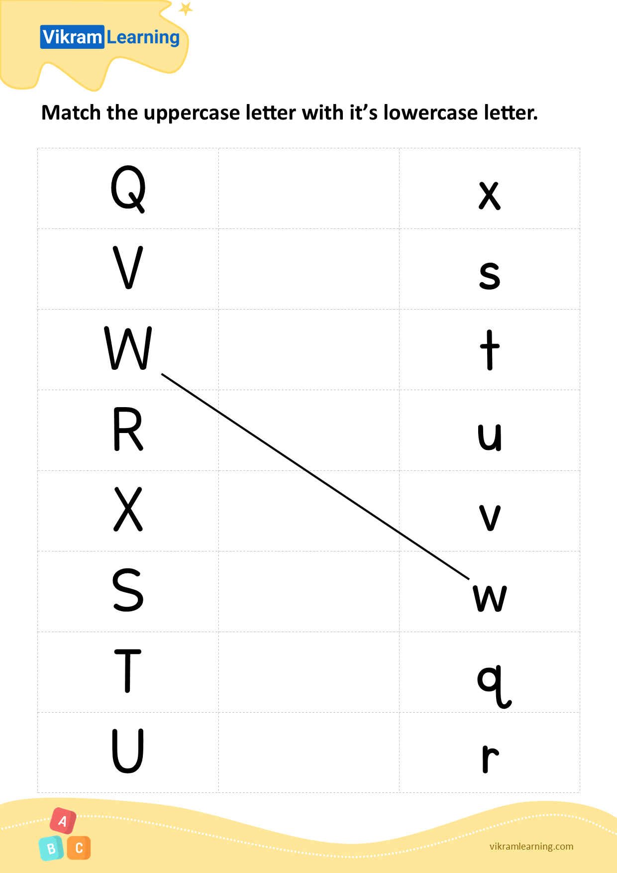 Download Match The Uppercase Letter With It s Lowercase Letter 