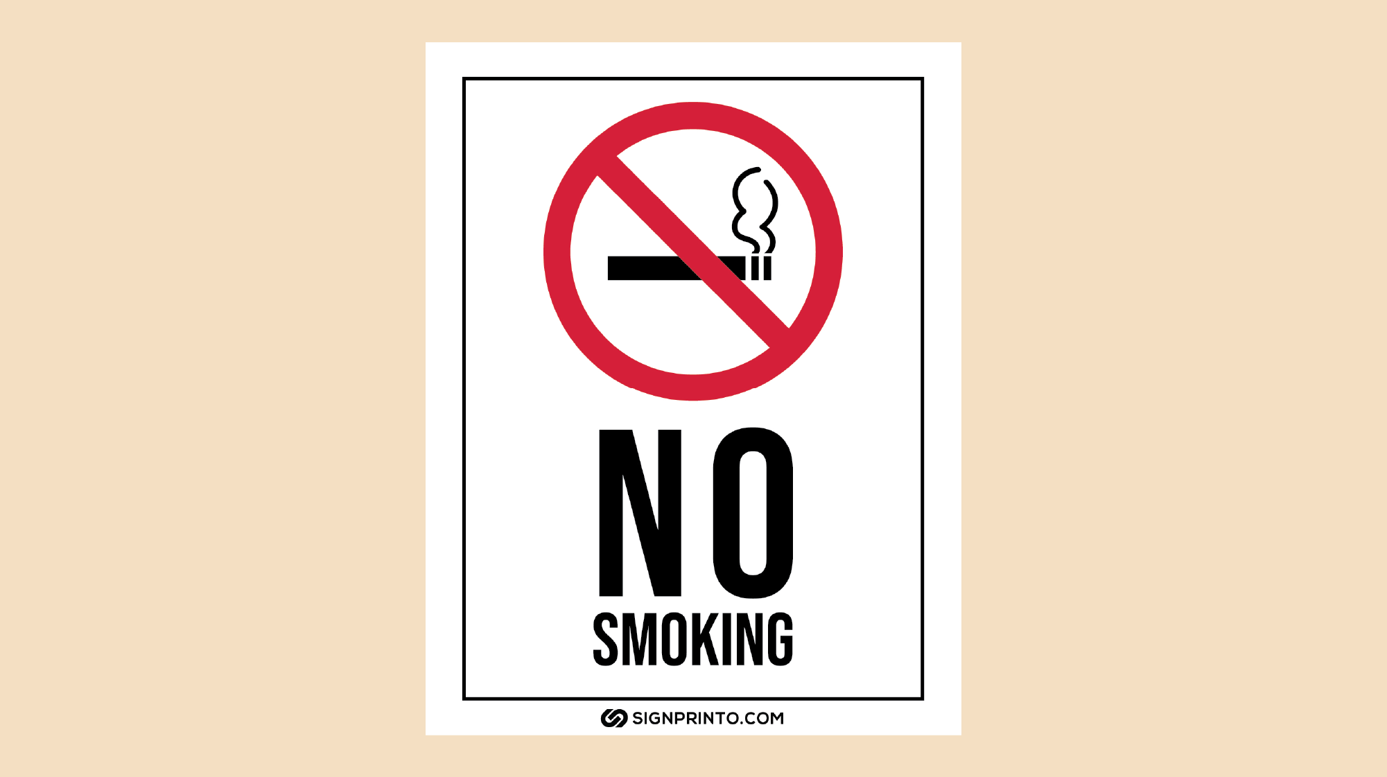Free No Smoking Sign Printable Free No Smoking Sign Printable