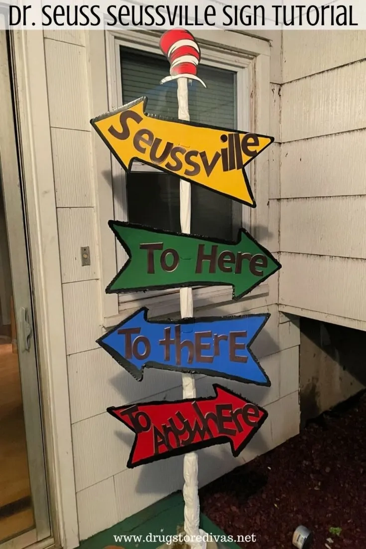 Printable Dr Seuss Arrow Signs