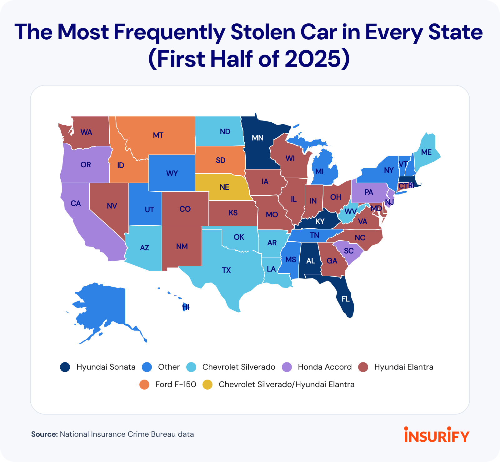 Drive It Like You The Most Stolen Cars In America 2025 Data Drive It Like You The Most Stolen Cars In America 2025 Data
