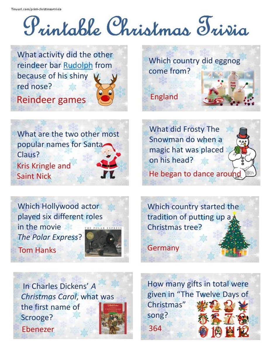 Easy Printable Christmas Quiz Easy Printable Christmas Quiz