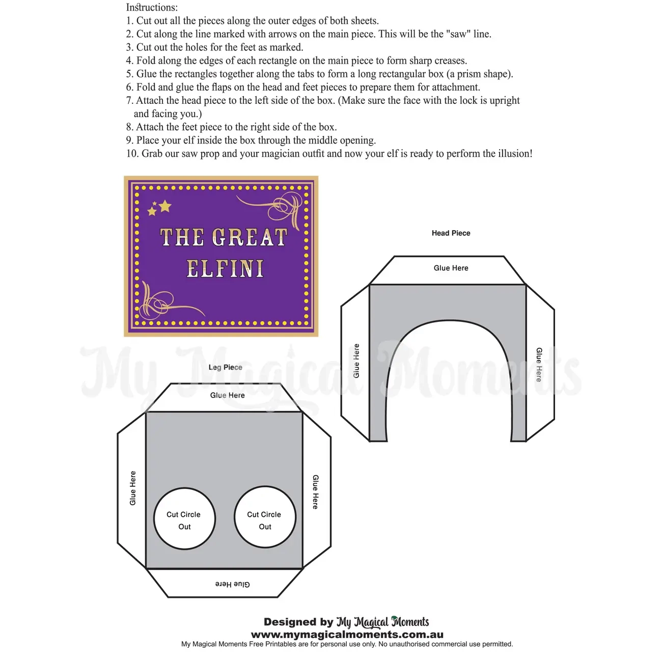 Free Printable Sheet Of Magic Tricks Free Printable Sheet Of Magic Tricks