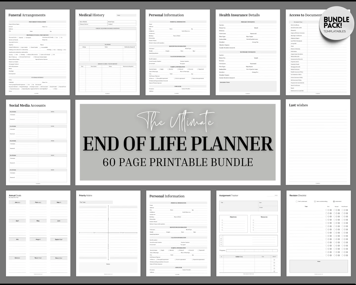 Contact Cases Planner Printable Contact Cases Planner Printable