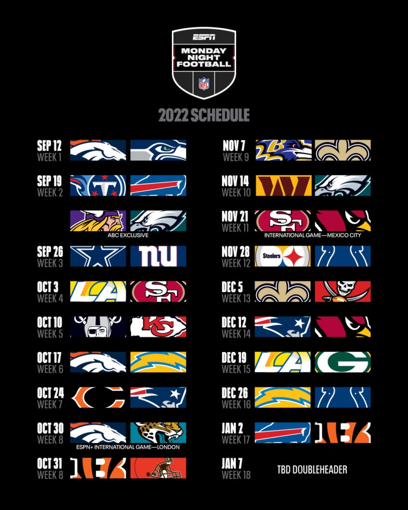 Printable Tv Week 17 Nfl 2026