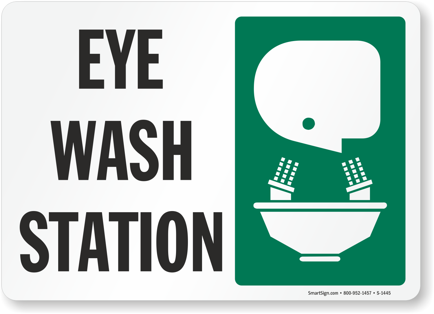 Eye Wash Signs Printable Eye Wash Signs Printable