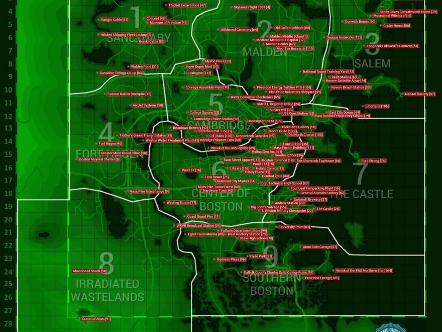 Fallout 4 All Magazines Map Gamepressure