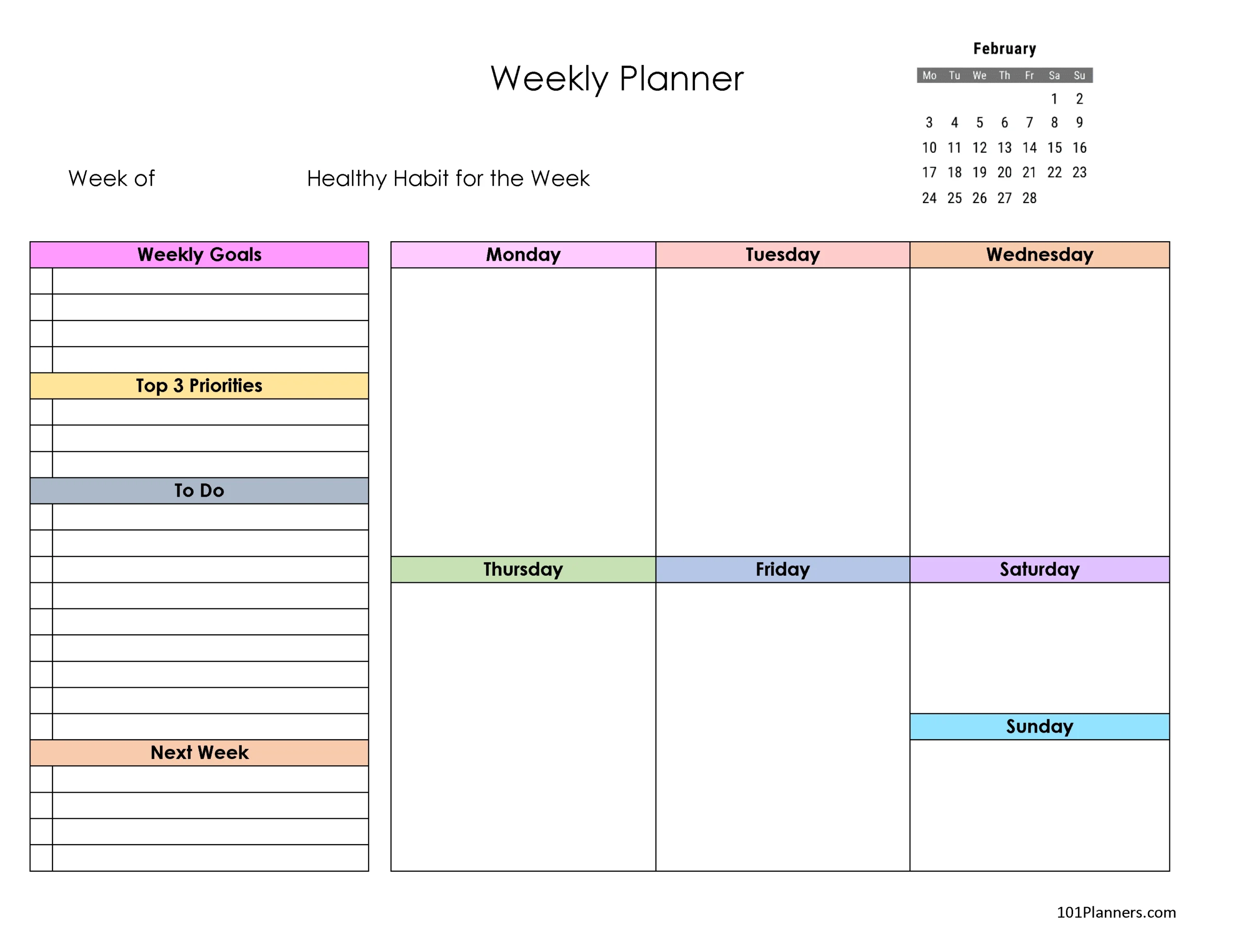 February 2025 Calendar Instant Download 101 Designs February 2025 Calendar Instant Download 101 Designs