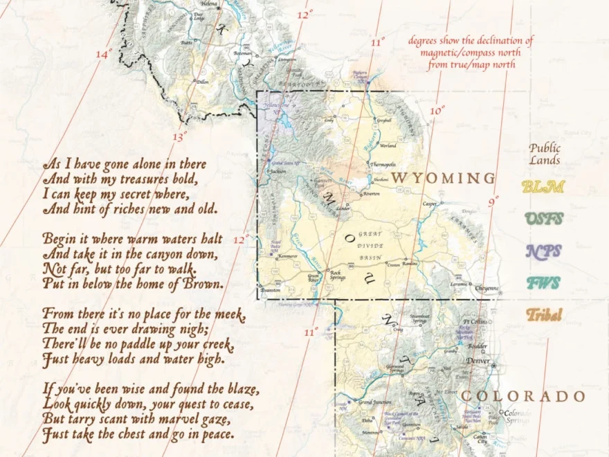 Fenn Treasure Poem Fenns Treasure