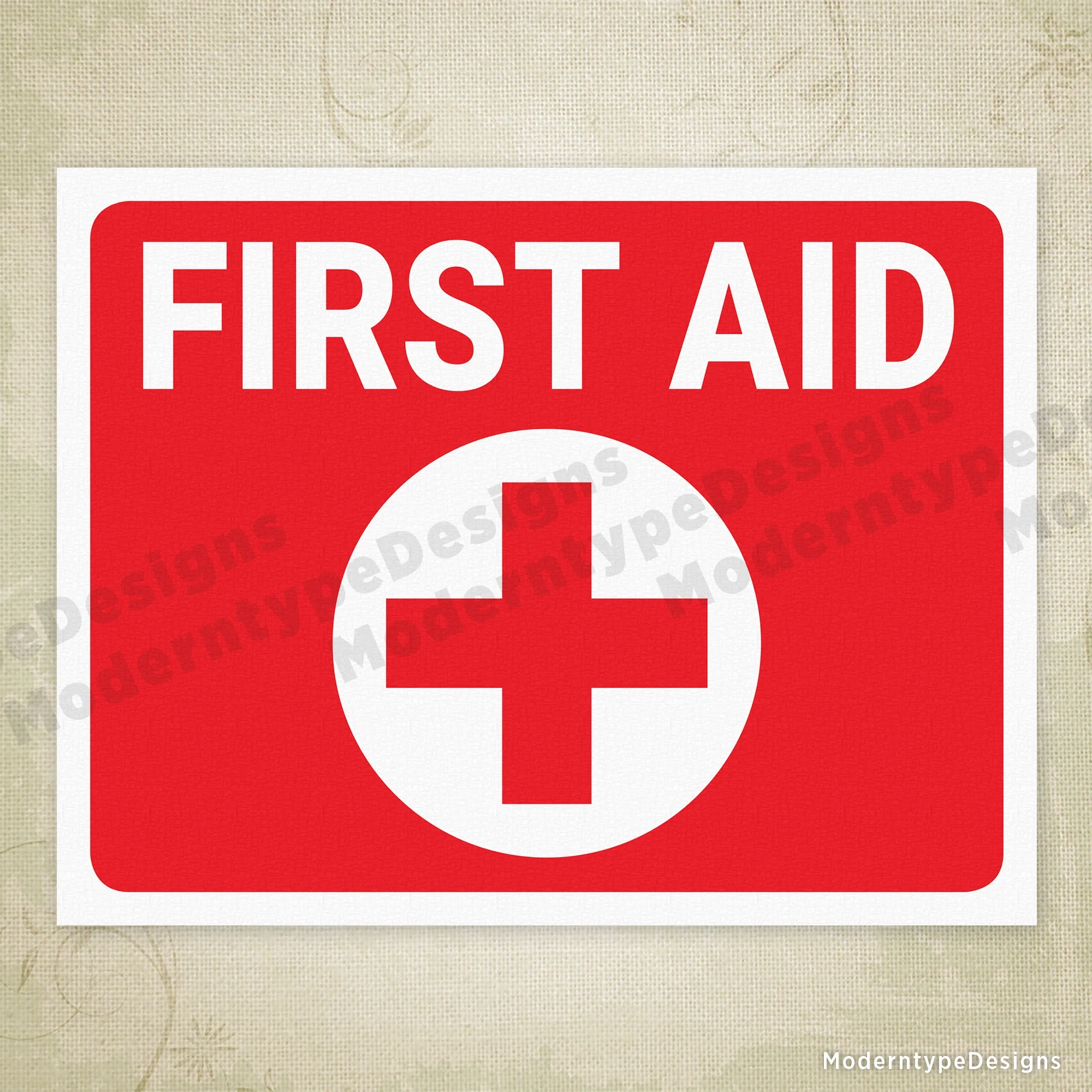 Free Printable First Aid Signs
