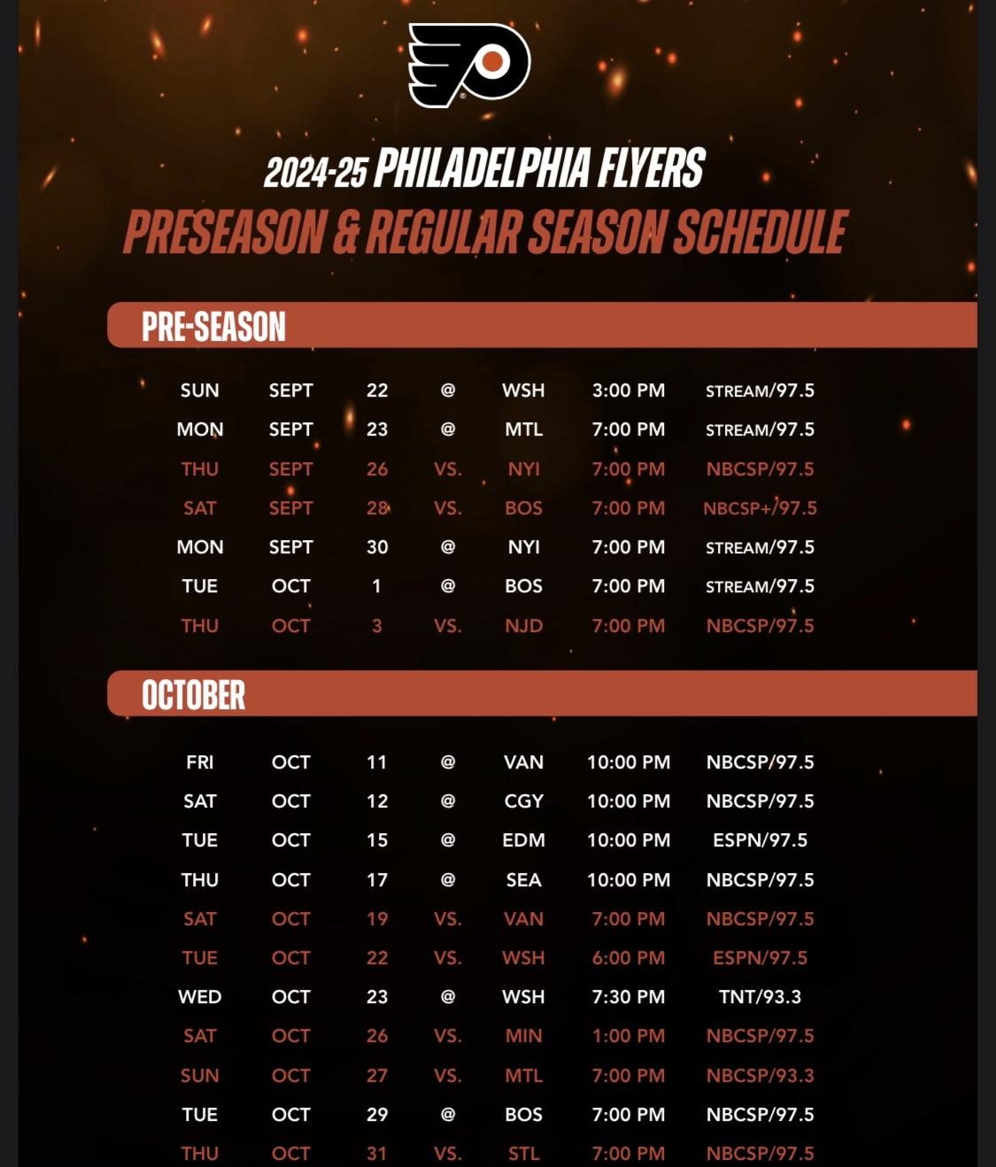 Printable Flyers Printable Flyers Schedule 2025-26 Printable Flyers Printable Flyers Schedule 2025-26