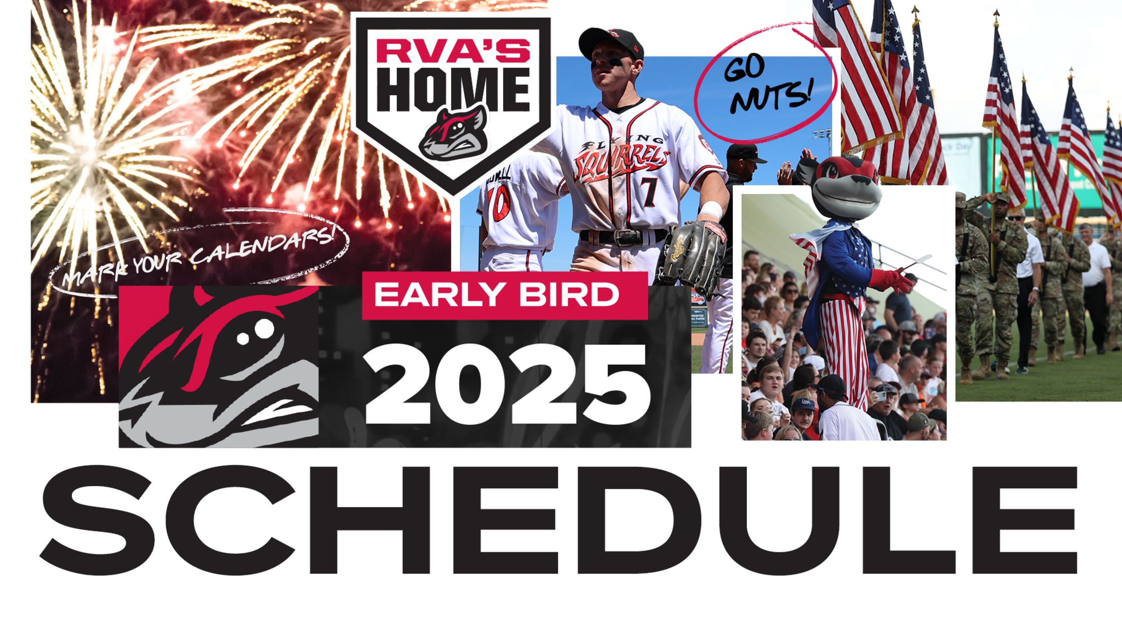 Flying Squirrels Announce 2025 Game Schedule MiLB Flying Squirrels Announce 2025 Game Schedule MiLB
