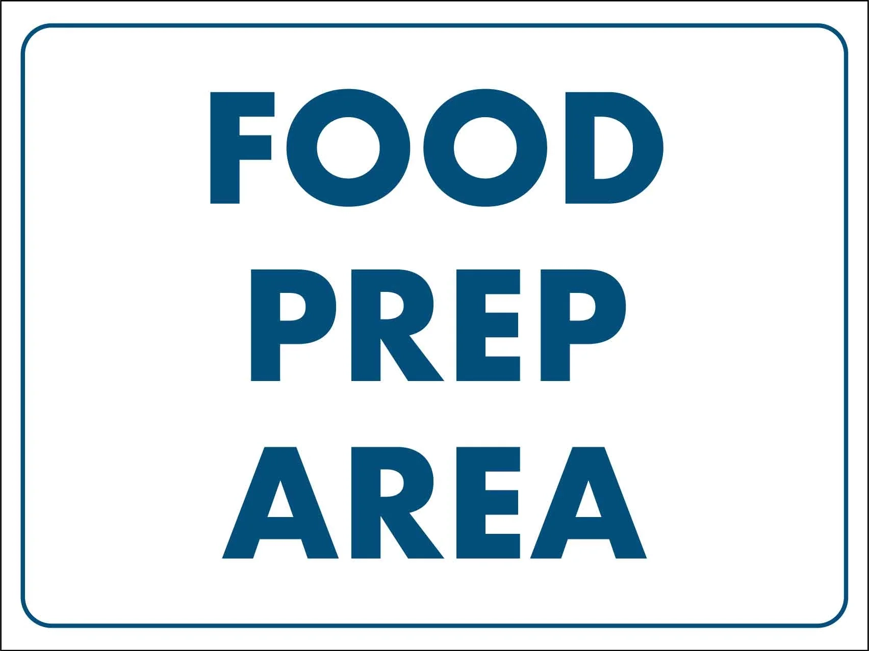 Food Prep Area Printable Signs Food Prep Area Printable Signs
