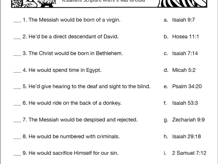 For Unto Us A Child Is Born Christmas Quiz Flanders Family Home