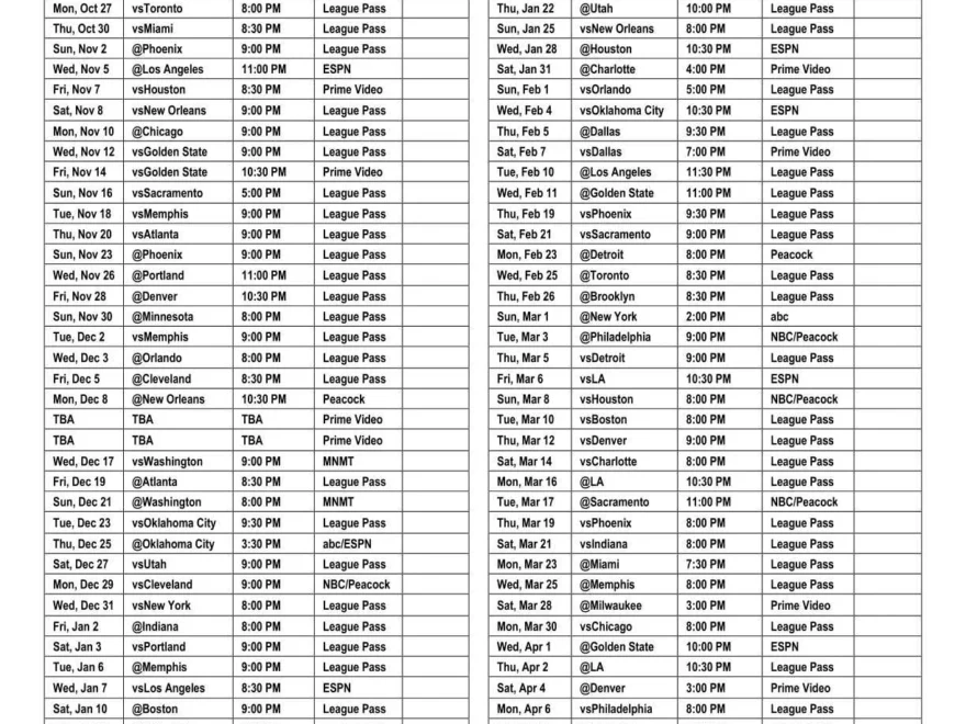 Forms Free Printable