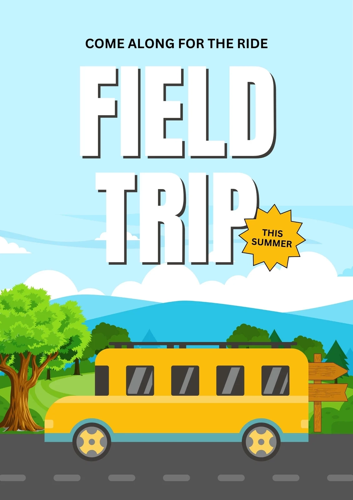 Free And Customizable Field Trip Templates