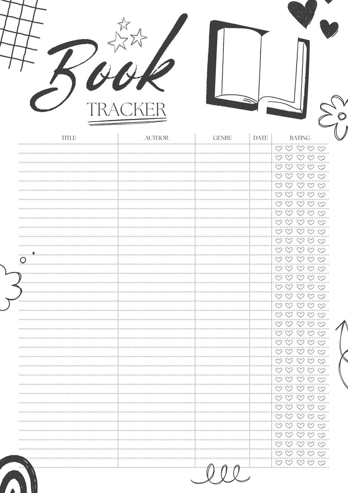 Free And Customizable Reading Log Templates Free And Customizable Reading Log Templates