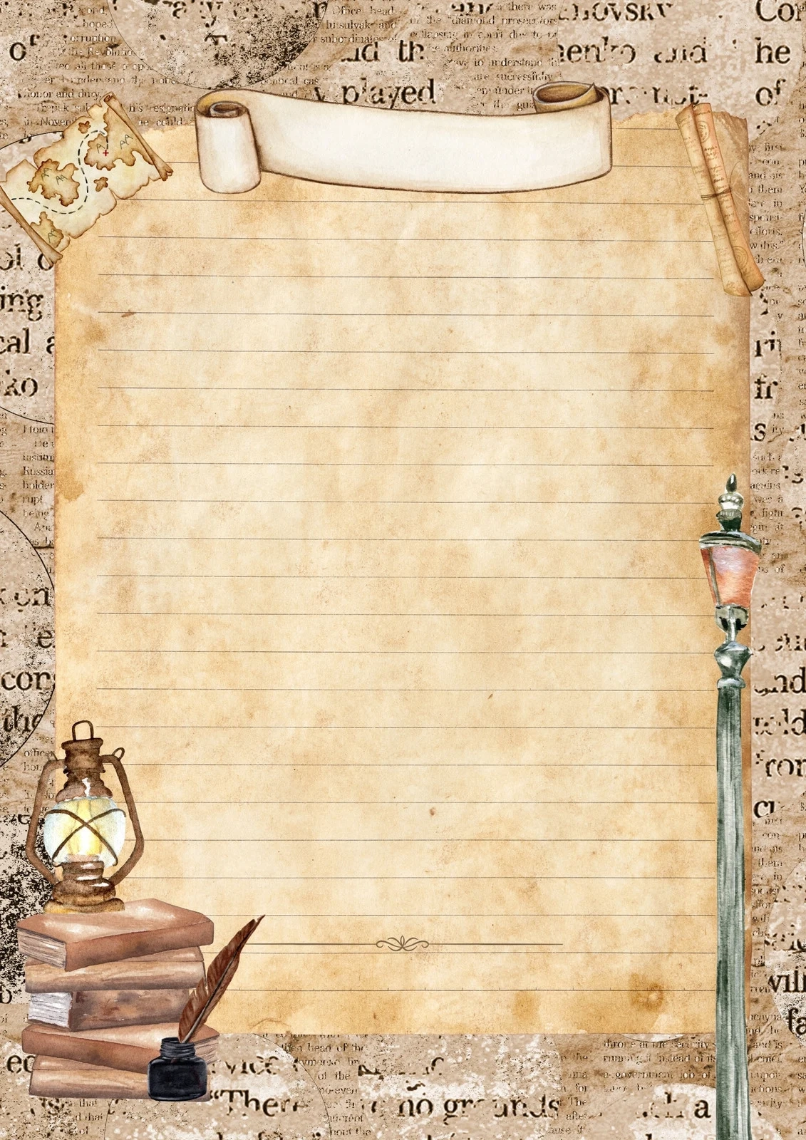 Free And Customizable Vintage Templates