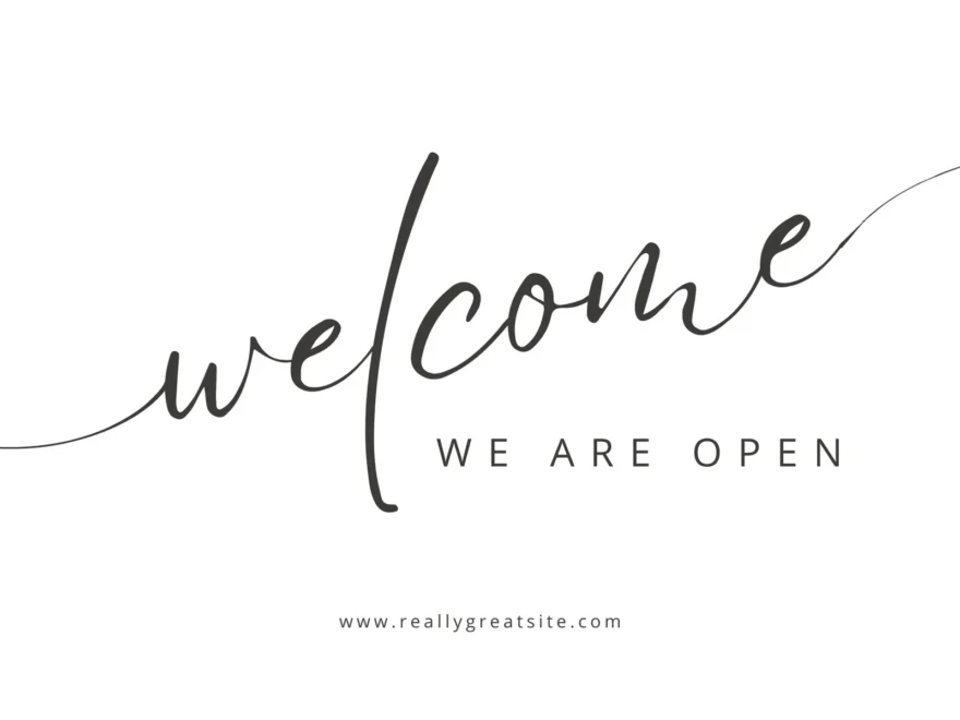 Free Custom Printable Welcome Yard Sign Templates Canva