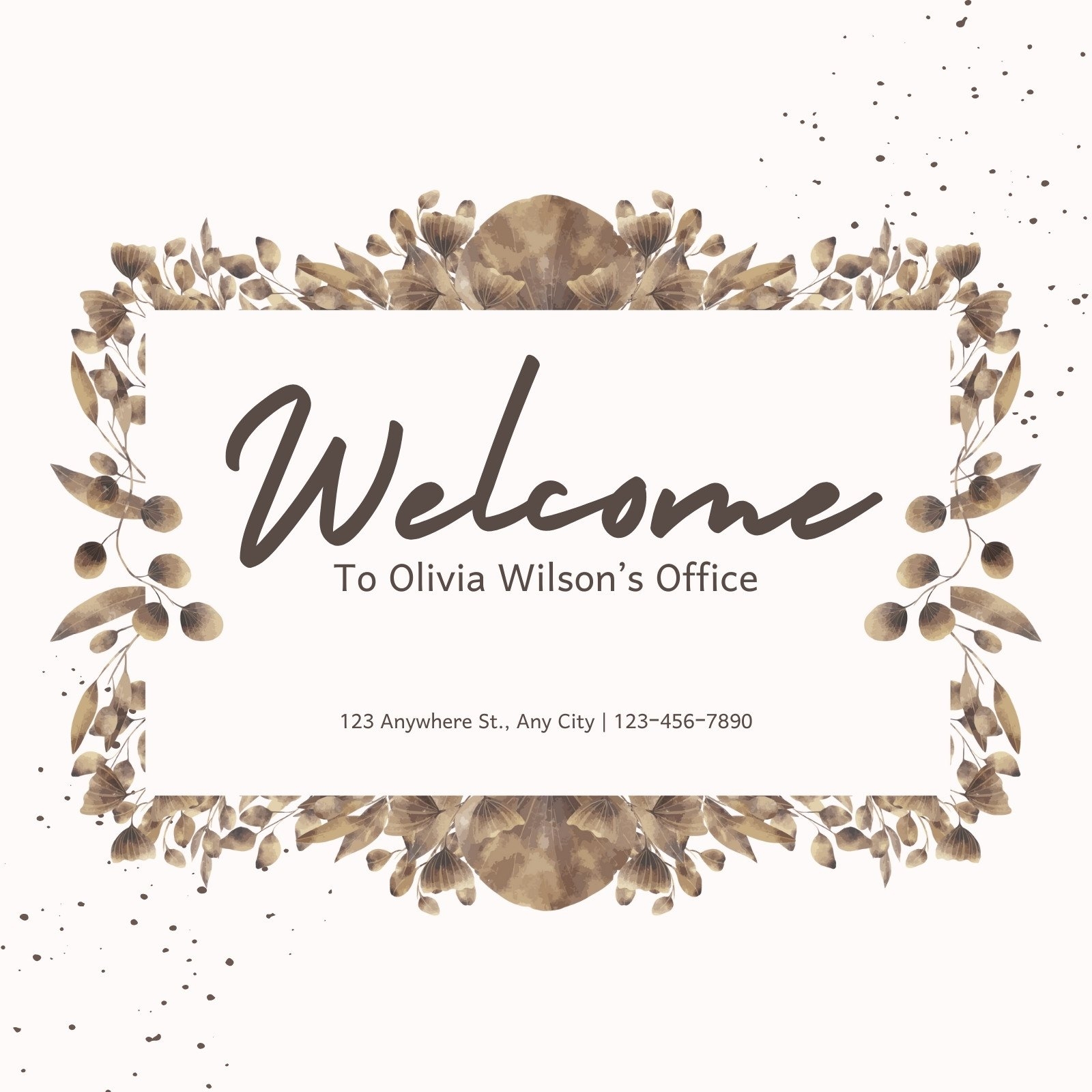 Free Custom Printable Welcome Yard Sign Templates Canva Free Custom Printable Welcome Yard Sign Templates Canva