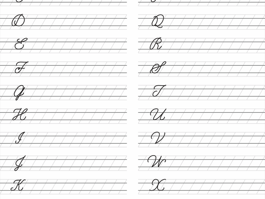 Free Downloads amp amp Printables Coloring Pages Cursive