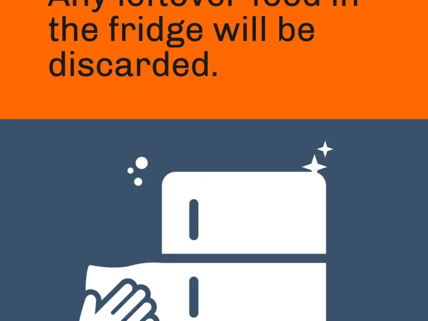 Free Fridge Clean Out Sign Templates