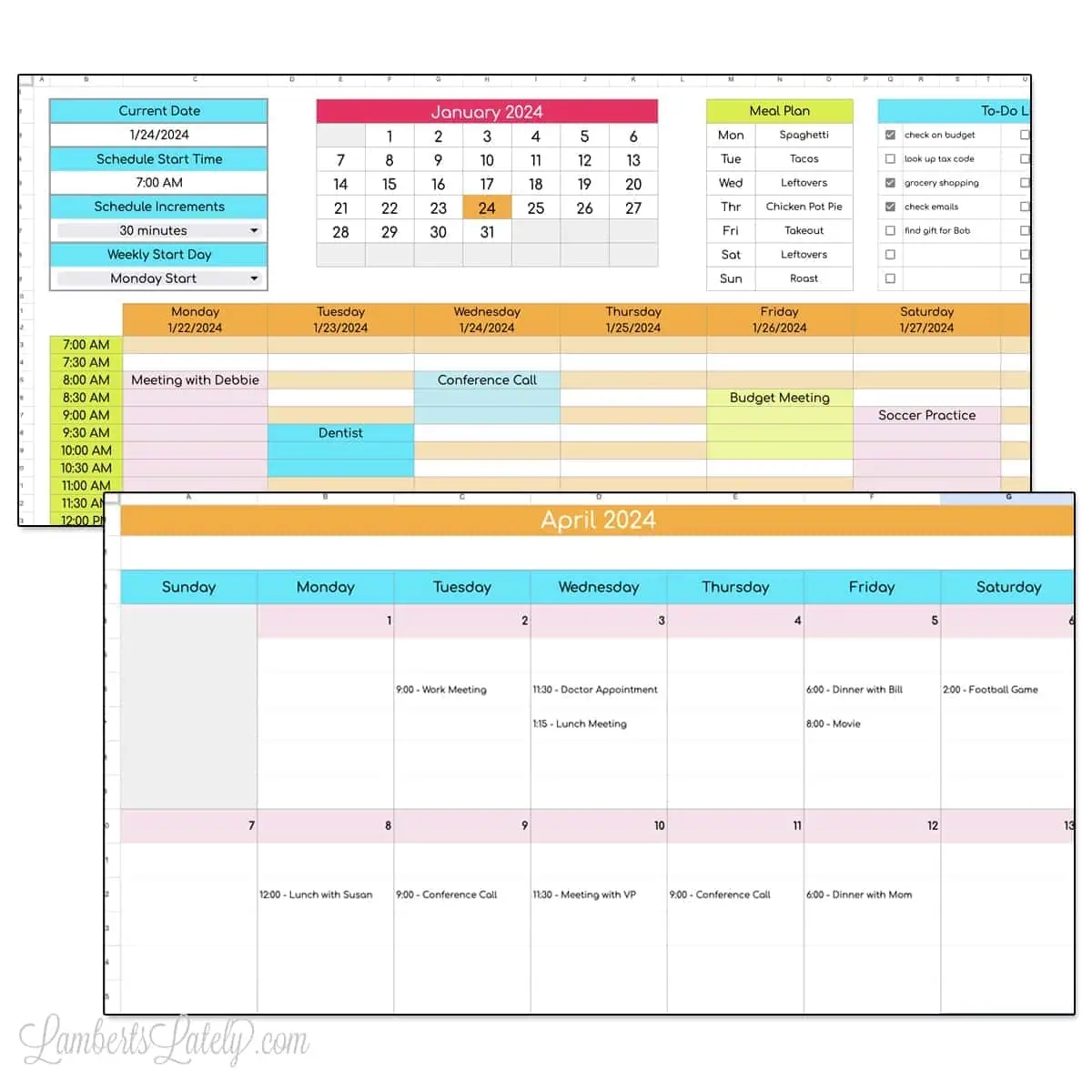 Create 365 Weekly Planner Printables