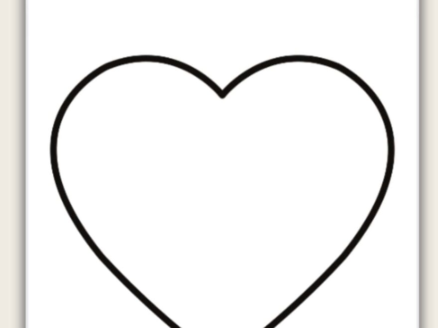 Free Heart Printable Templates For Coloring And Stencils Love Our Real Life