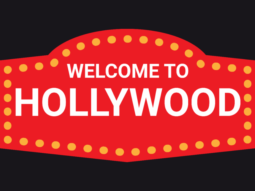 Free Hollywood Sign Template To Edit Online